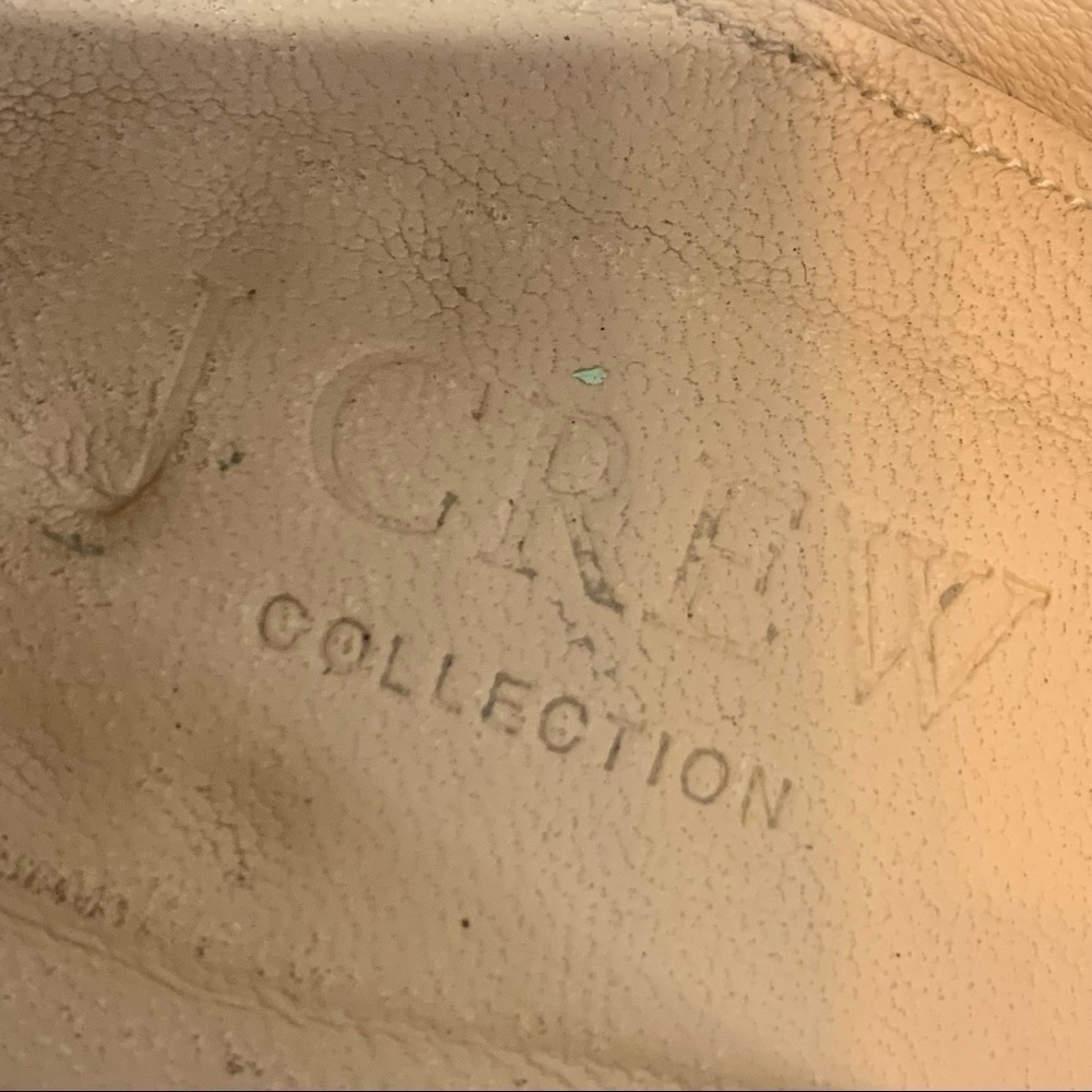 J. Crew Pia Calf Hair Leather Cheetah Platform Heels Women’s 7.5 - Picture 11 of 12
